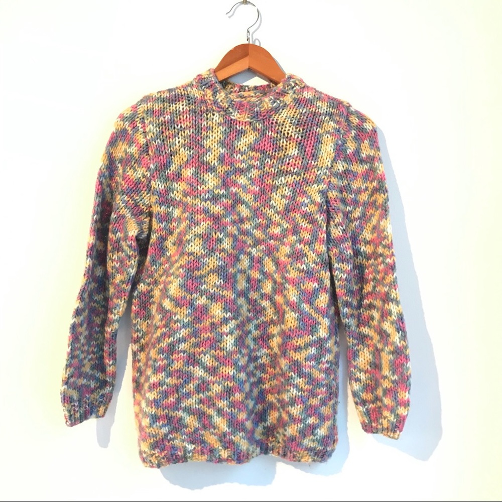 Vintage hand-knit sweater